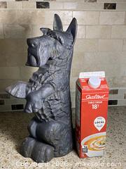 MaxSold Auction: Antique Cast Iron Scottish Terrier Sculpture / Figurine (10x15 in) - Toronto (Ontario, Canada) SELLER MANAGED Downsizing Online Auction - O'connor Drive (CONDO)