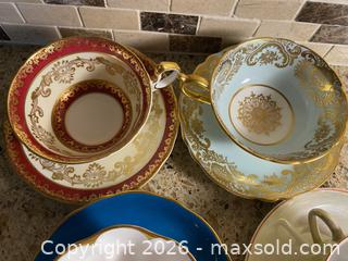 MaxSold Auction: Assorted Teacups & Saucers, Set of 4 - Toronto (Ontario, Canada) SELLER MANAGED Downsizing Online Auction - O'connor Drive (CONDO)