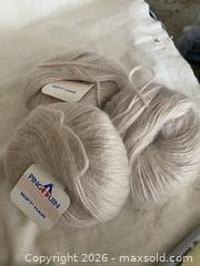 MaxSold Auction: Pingouin Mohair/Wool Blend Lace Yarn 50g Light Beige — 3 Balls - Toronto (Ontario, Canada) SELLER MANAGED Downsizing Online Auction - O'connor Drive (CONDO)
