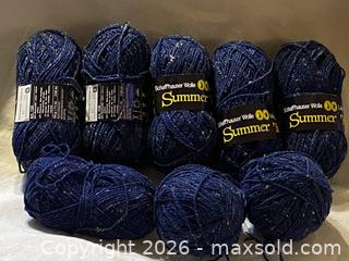 MaxSold Auction: Schaffhauser Wolle DK Weight Cotton-Acrylic Blend Yarn (8 Skeins) - Toronto (Ontario, Canada) SELLER MANAGED Downsizing Online Auction - O'connor Drive (CONDO)