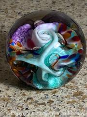MaxSold Auction: Signed Multicolor Murano/Venetian Glass Paperweight, Small - Toronto (Ontario, Canada) SELLER MANAGED Downsizing Online Auction - O'connor Drive (CONDO)