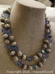 MaxSold Auction: Vintage Retro signed Vendome Necklace Mixed Pearl and Blue Crystal and Pearls - Toronto (Ontario, Canada) SELLER MANAGED Downsizing Online Auction - O'connor Drive (CONDO)