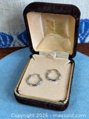 MaxSold Auction: 14K White Gold Hoop Earrings - Hamilton (Ontario, Canada) SELLER MANAGED Estate Sale Online Auction - Gertrude Street