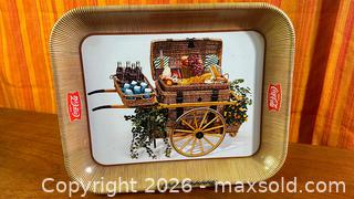 MaxSold Auction: 1958 Coca-Cola Metal Tray "Picnic Cart" - Hamilton (Ontario, Canada) SELLER MANAGED Estate Sale Online Auction - Gertrude Street