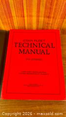 MaxSold Auction: 1975 Rare 1st Printing of the Star Trek Technical Manual - Hamilton (Ontario, Canada) SELLER MANAGED Estate Sale Online Auction - Gertrude Street