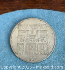 MaxSold Auction: 1976 Innsbruck WINTER Olympic Games AUSTRIA PRF SILVER 100 Schilling Coin - Hamilton (Ontario, Canada) SELLER MANAGED Estate Sale Online Auction - Gertrude Street