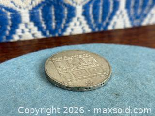 MaxSold Auction: 1976 Innsbruck WINTER Olympic Games AUSTRIA PRF SILVER 100 Schilling Coin - Hamilton (Ontario, Canada) SELLER MANAGED Estate Sale Online Auction - Gertrude Street