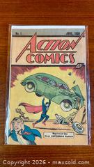 MaxSold Auction: 1976 Reprint of Action Comics #1 - Hamilton (Ontario, Canada) SELLER MANAGED Estate Sale Online Auction - Gertrude Street
