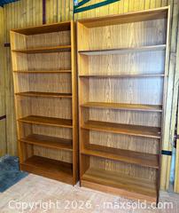 MaxSold Auction: 2 - Vintage Teak Bookcases - Hamilton (Ontario, Canada) SELLER MANAGED Estate Sale Online Auction - Gertrude Street