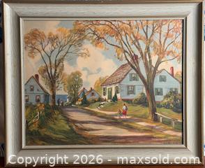 MaxSold Auction: Guy Carleton Wiggins - American (1883 - 1962) PRINT - Hamilton (Ontario, Canada) SELLER MANAGED Estate Sale Online Auction - Gertrude Street