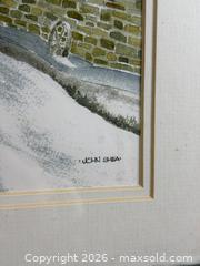 MaxSold Auction: John Shea Original Watercolour Painting - Hamilton (Ontario, Canada) SELLER MANAGED Estate Sale Online Auction - Gertrude Street