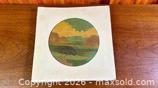 MaxSold Auction: Original Minas Tirith (Tolkien) Drawing by JH Hasting 1979 - Hamilton (Ontario, Canada) SELLER MANAGED Estate Sale Online Auction - Gertrude Street