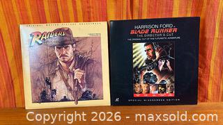 MaxSold Auction: Raiders of the Lost Ark / Blade Runner on Laser Disc - Hamilton (Ontario, Canada) SELLER MANAGED Estate Sale Online Auction - Gertrude Street