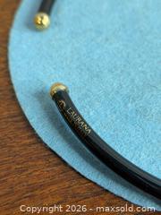 MaxSold Auction: Signed LAURANA ITALY - Design by Franco Bastianelli - Enamel Choker Necklace - Hamilton (Ontario, Canada) SELLER MANAGED Estate Sale Online Auction - Gertrude Street