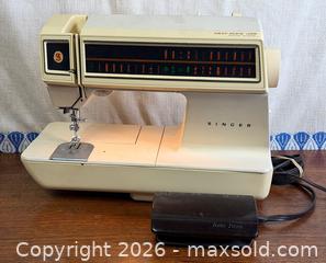 MaxSold Auction: Singer Touch-Tronic 2001 Sewing Machine  - Hamilton (Ontario, Canada) SELLER MANAGED Estate Sale Online Auction - Gertrude Street