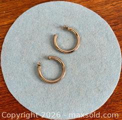 MaxSold Auction: Sterling Silver 3/4 Hoop Earrings - Hamilton (Ontario, Canada) SELLER MANAGED Estate Sale Online Auction - Gertrude Street