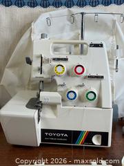 MaxSold Auction: TOYOTA Serger Sewing Machine - Model 6600 - Hamilton (Ontario, Canada) SELLER MANAGED Estate Sale Online Auction - Gertrude Street