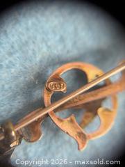 MaxSold Auction: Victorian 9ct Gold Swallow Bar Brooch - Hamilton (Ontario, Canada) SELLER MANAGED Estate Sale Online Auction - Gertrude Street