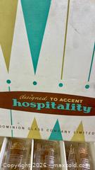 MaxSold Auction: Vintage MCM Drinking Glass Tumblers In Box - Hamilton (Ontario, Canada) SELLER MANAGED Estate Sale Online Auction - Gertrude Street