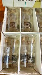 MaxSold Auction: Vintage MCM Drinking Glass Tumblers In Box - Hamilton (Ontario, Canada) SELLER MANAGED Estate Sale Online Auction - Gertrude Street