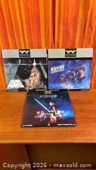 MaxSold Auction: Vintage Original Star Wars Trilogy on Laser Disc - Hamilton (Ontario, Canada) SELLER MANAGED Estate Sale Online Auction - Gertrude Street