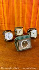 MaxSold Auction: Vintage Portable Travel Alarm Clocks - Hamilton (Ontario, Canada) SELLER MANAGED Estate Sale Online Auction - Gertrude Street