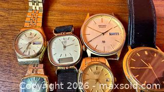 MaxSold Auction: Vintage Seiko Wristwatches - Hamilton (Ontario, Canada) SELLER MANAGED Estate Sale Online Auction - Gertrude Street