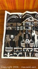 MaxSold Auction: Vtg MCM Sweden Dala Horse Tapestry Cloth Hanging - Hamilton (Ontario, Canada) SELLER MANAGED Estate Sale Online Auction - Gertrude Street