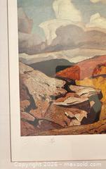 MaxSold Auction: A. J. Casson 'Hills at Bancroft' hand signed Limited Edition Lithograph Framed - Group of Seven - Otonabee-South Monaghan (Ontario, Canada) SELLER MANAGED Downsizing Online Auction - Dougall Drive
