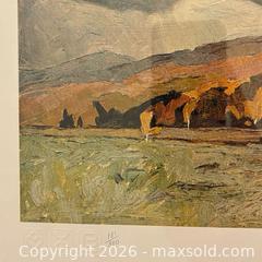 MaxSold Auction: A.J. Casson 'October Quebec' Hand signed Limited Edition Framed Print - Group of Seven - Otonabee-South Monaghan (Ontario, Canada) SELLER MANAGED Downsizing Online Auction - Dougall Drive