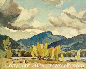MaxSold Auction: Group of Seven A. J. Casson Lithograph — Hand signed Hills at Baptiste Lake, #161/300 - Otonabee-South Monaghan (Ontario, Canada) SELLER MANAGED Downsizing Online Auction - Dougall Drive