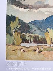 MaxSold Auction: Group of Seven A. J. Casson Lithograph — Hand signed Hills at Baptiste Lake, #161/300 - Otonabee-South Monaghan (Ontario, Canada) SELLER MANAGED Downsizing Online Auction - Dougall Drive