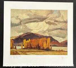 MaxSold Auction: Group of Seven A. J. Casson Lithograph — Kamaniskeg Lake Hand Signed and numbered 297/300 - Otonabee-South Monaghan (Ontario, Canada) SELLER MANAGED Downsizing Online Auction - Dougall Drive