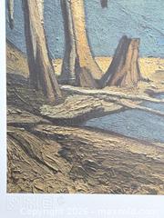 MaxSold Auction: Group of seven artist A. J. Casson 'Backwater' hand signed Limited Edition Lithograph COA Group of Seven - Otonabee-South Monaghan (Ontario, Canada) SELLER MANAGED Downsizing Online Auction - Dougall Drive