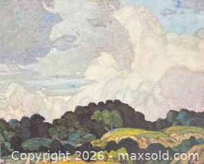 MaxSold Auction: Group of Seven Artist A. J. Casson Hand Signed limited edition lithograph “Sunlit Hill” Rare Canadian Treasure - Otonabee-South Monaghan (Ontario, Canada) SELLER MANAGED Downsizing Online Auction - Dougall Drive