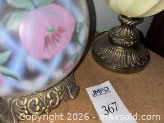 MaxSold Auction: 2 Fenton Electric Hurricane Lamps - Fremont (California, USA) PARTNER MANAGED Estate Sale Online Auction - Las Palmas Avenue