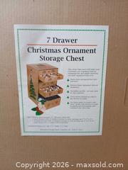 MaxSold Auction: 2 Ornament Storage Chests - Fremont (California, USA) PARTNER MANAGED Estate Sale Online Auction - Las Palmas Avenue