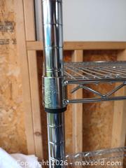 MaxSold Auction: 6ft Chrome Shelf #1  - Fremont (California, USA) PARTNER MANAGED Estate Sale Online Auction - Las Palmas Avenue