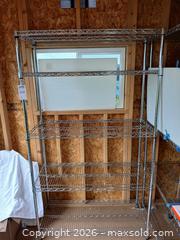 MaxSold Auction: 6ft Chrome Shelf #3  - Fremont (California, USA) PARTNER MANAGED Estate Sale Online Auction - Las Palmas Avenue