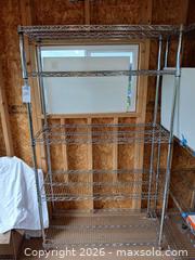 MaxSold Auction: 6ft Chrome Shelf #4 - Fremont (California, USA) PARTNER MANAGED Estate Sale Online Auction - Las Palmas Avenue