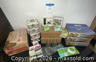 MaxSold Auction: Ball and Mason Jars & Accessories - Unused - Fremont (California, USA) PARTNER MANAGED Estate Sale Online Auction - Las Palmas Avenue