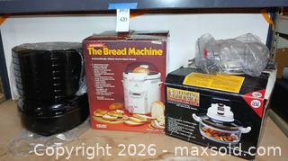 MaxSold Auction: Bread! Dried Fruit! Vintage Air Fryer! - Fremont (California, USA) PARTNER MANAGED Estate Sale Online Auction - Las Palmas Avenue