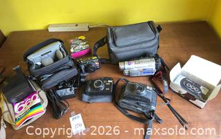 MaxSold Auction: Cameras - Canon, Polaroid and more - Fremont (California, USA) PARTNER MANAGED Estate Sale Online Auction - Las Palmas Avenue