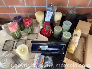 MaxSold Auction: Candle Assortment & More  - Fremont (California, USA) PARTNER MANAGED Estate Sale Online Auction - Las Palmas Avenue