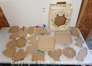MaxSold Auction: Ceramic Shortbread Pans and Cookie Molds - Unused - Fremont (California, USA) PARTNER MANAGED Estate Sale Online Auction - Las Palmas Avenue