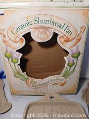 MaxSold Auction: Ceramic Shortbread Pans and Cookie Molds - Unused - Fremont (California, USA) PARTNER MANAGED Estate Sale Online Auction - Las Palmas Avenue