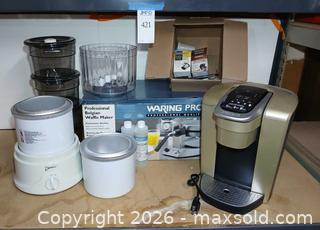 MaxSold Auction: Coffee, Ice Cream, and Belgian Waffles! - Fremont (California, USA) PARTNER MANAGED Estate Sale Online Auction - Las Palmas Avenue