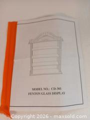 MaxSold Auction: Fenton Glass Wall Display. Model CD-301 - Fremont (California, USA) PARTNER MANAGED Estate Sale Online Auction - Las Palmas Avenue