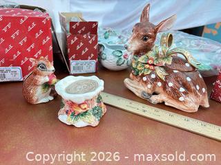 MaxSold Auction: Fitz and Floyd Christmas  - Fremont (California, USA) PARTNER MANAGED Estate Sale Online Auction - Las Palmas Avenue