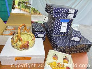 MaxSold Auction: Fitz and Floyd Fall Inspired Tablewares - Fremont (California, USA) PARTNER MANAGED Estate Sale Online Auction - Las Palmas Avenue